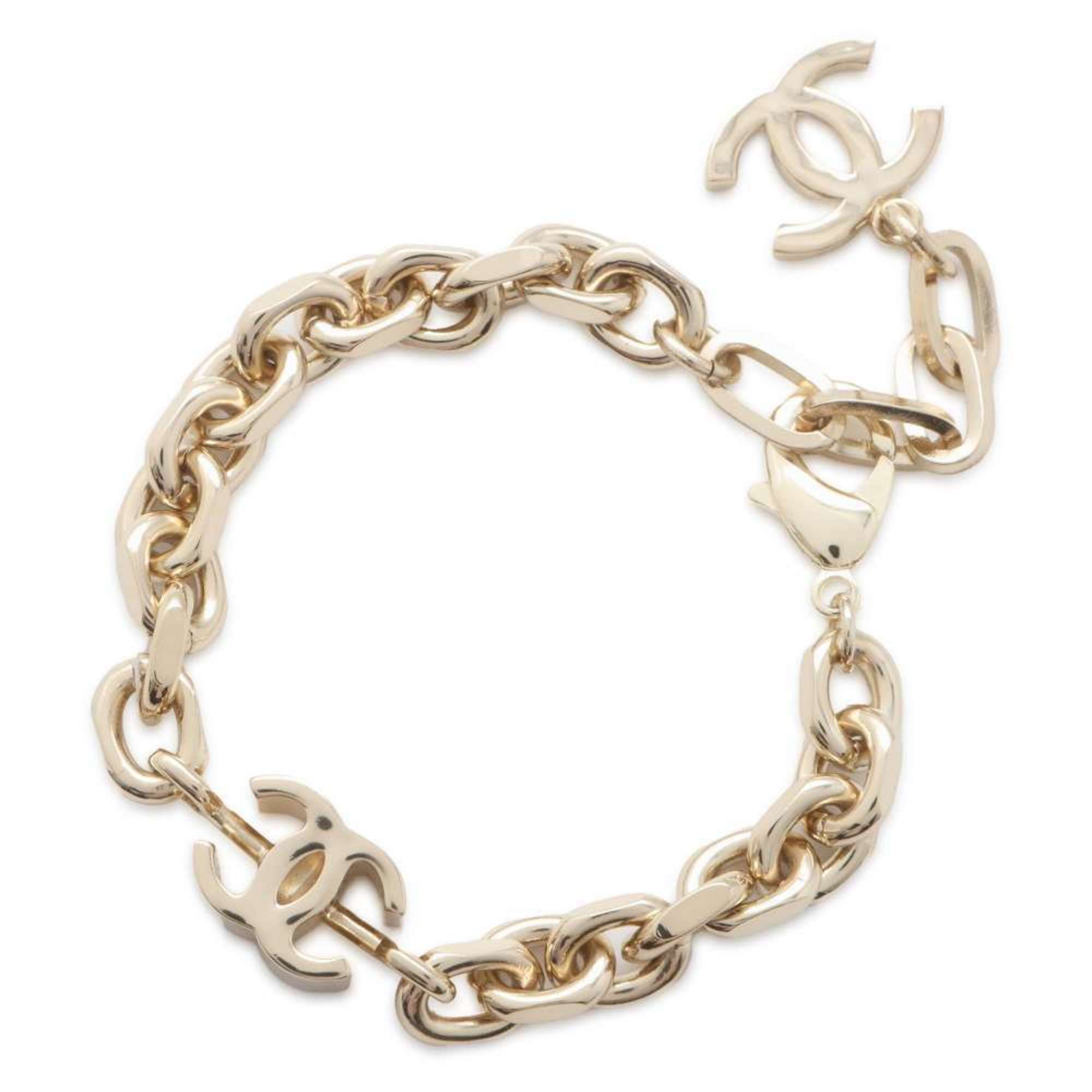 Chanel Bracelet Coco Mark Metal B22 K CHANEL