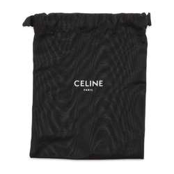 CELINE Belt Double Ring Canvas 45AVS2AEO.38SI Black