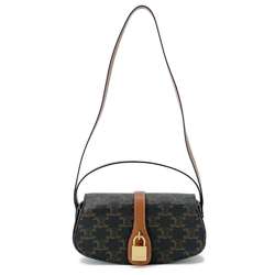 Celine Handbag Triomphe Clutch with Strap 10I592DQ2.04LU 2way Shoulder Bag