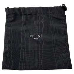 Celine Shoulder Bag Triomphe Triangle Leather 195902BZK CELINE Pochette