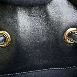 Celine Backpack C Charm Leather Small 188373 CELINE Bag Black