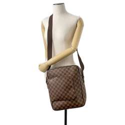 Louis Vuitton Shoulder Bag Damier Ebene Olaf MM N41441 LOUIS VUITTON