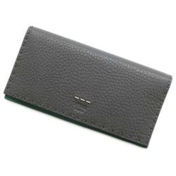 FENDI Long Wallet Selleria Continental Bicolor Calf Leather 7M0186 Bi-fold