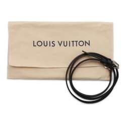 Louis Vuitton Shoulder Bag Epi Chevron Petite Malle LOUIS VUITTON Black