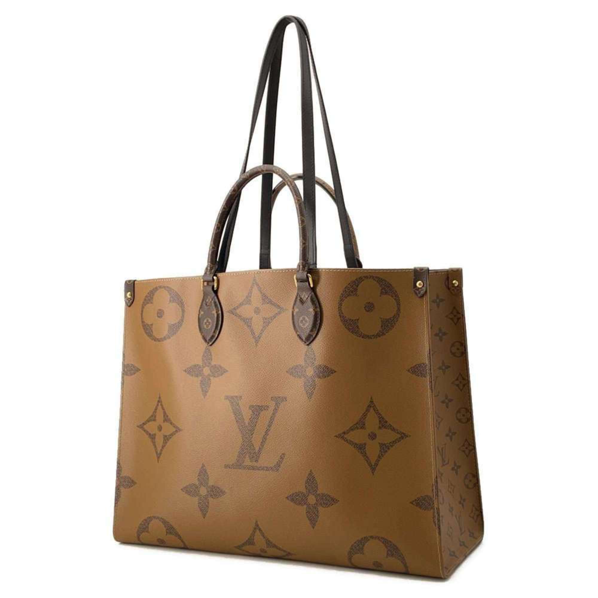 Louis Vuitton Tote Bag Monogram Reverse Giant On the Go GM M45320 LOUIS VUITTON 2way Shoulder