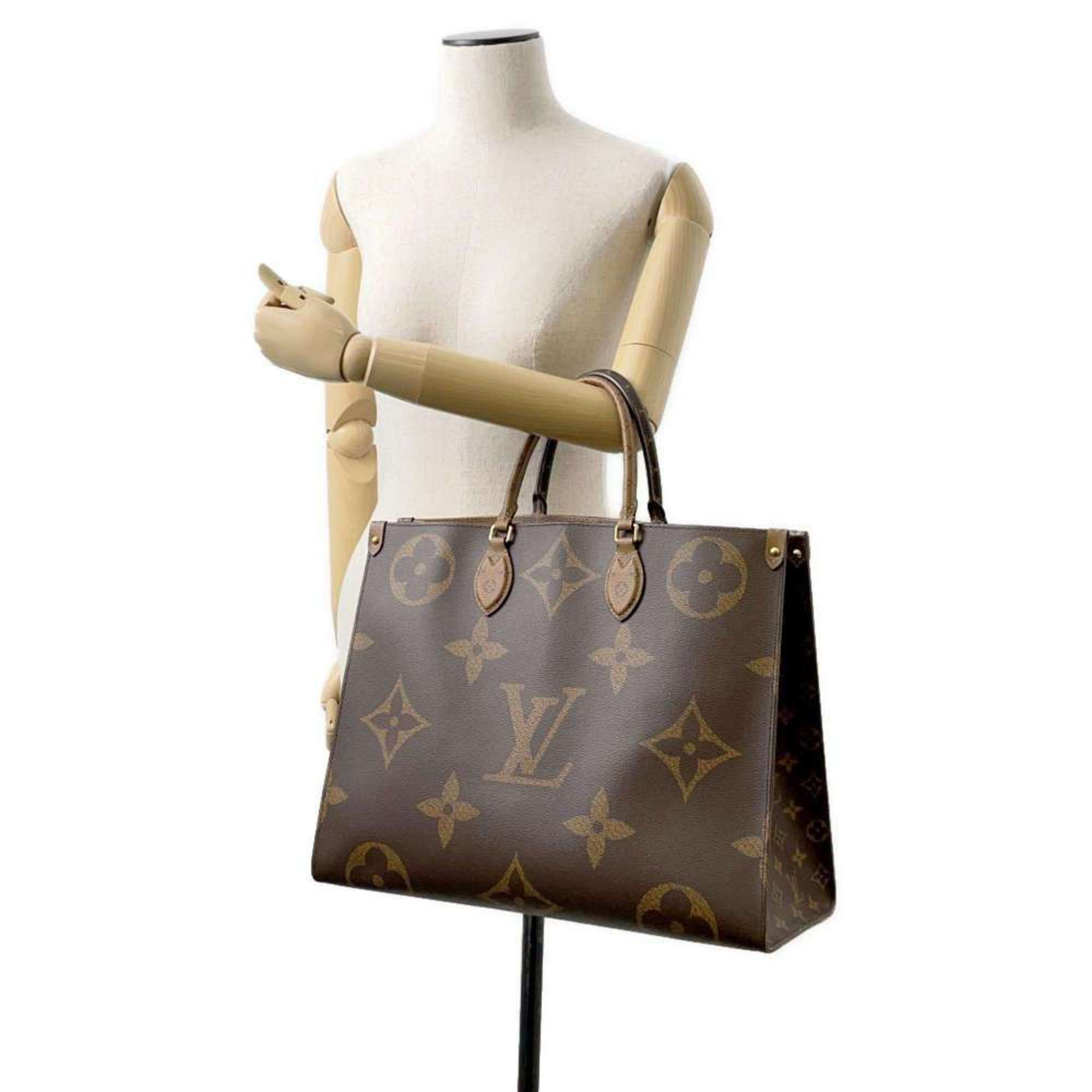 Louis Vuitton Tote Bag Monogram Reverse Giant On the Go GM M45320 LOUIS VUITTON 2way Shoulder