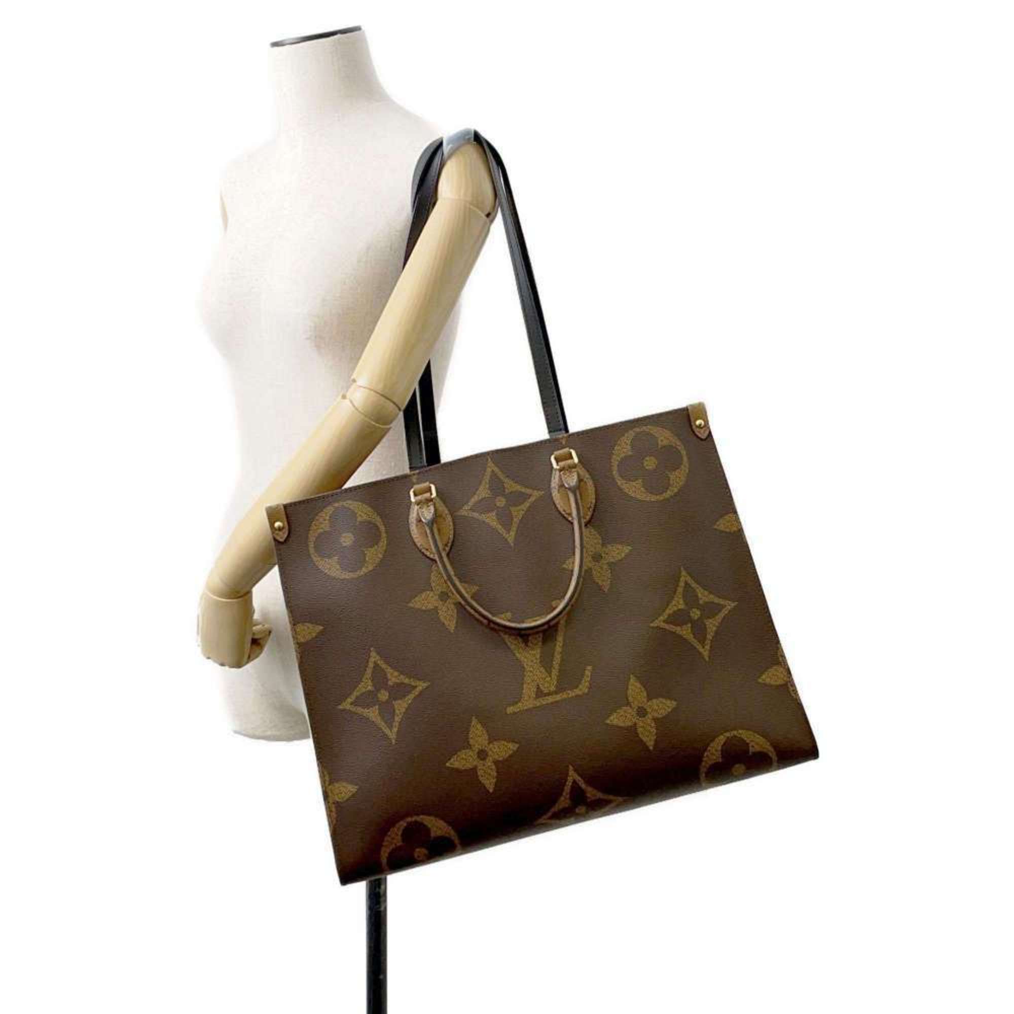 Louis Vuitton Tote Bag Monogram Reverse Giant On the Go GM M45320 LOUIS VUITTON 2way Shoulder