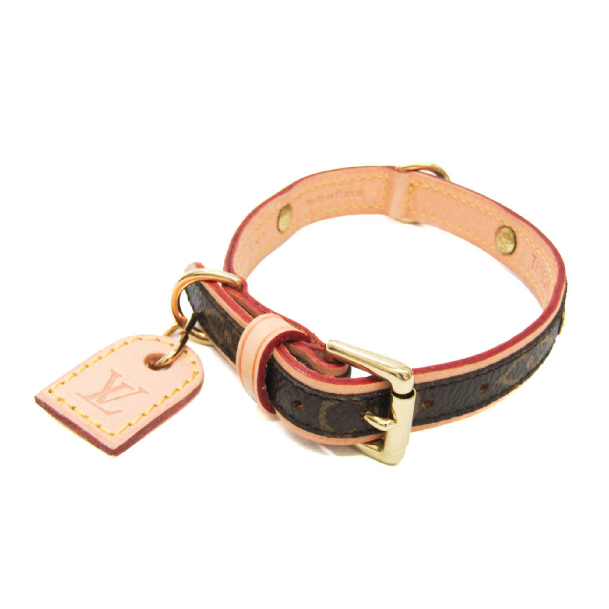 Louis Vuitton Monogram Dog Collar Monogram Collier Baxter PM M58072