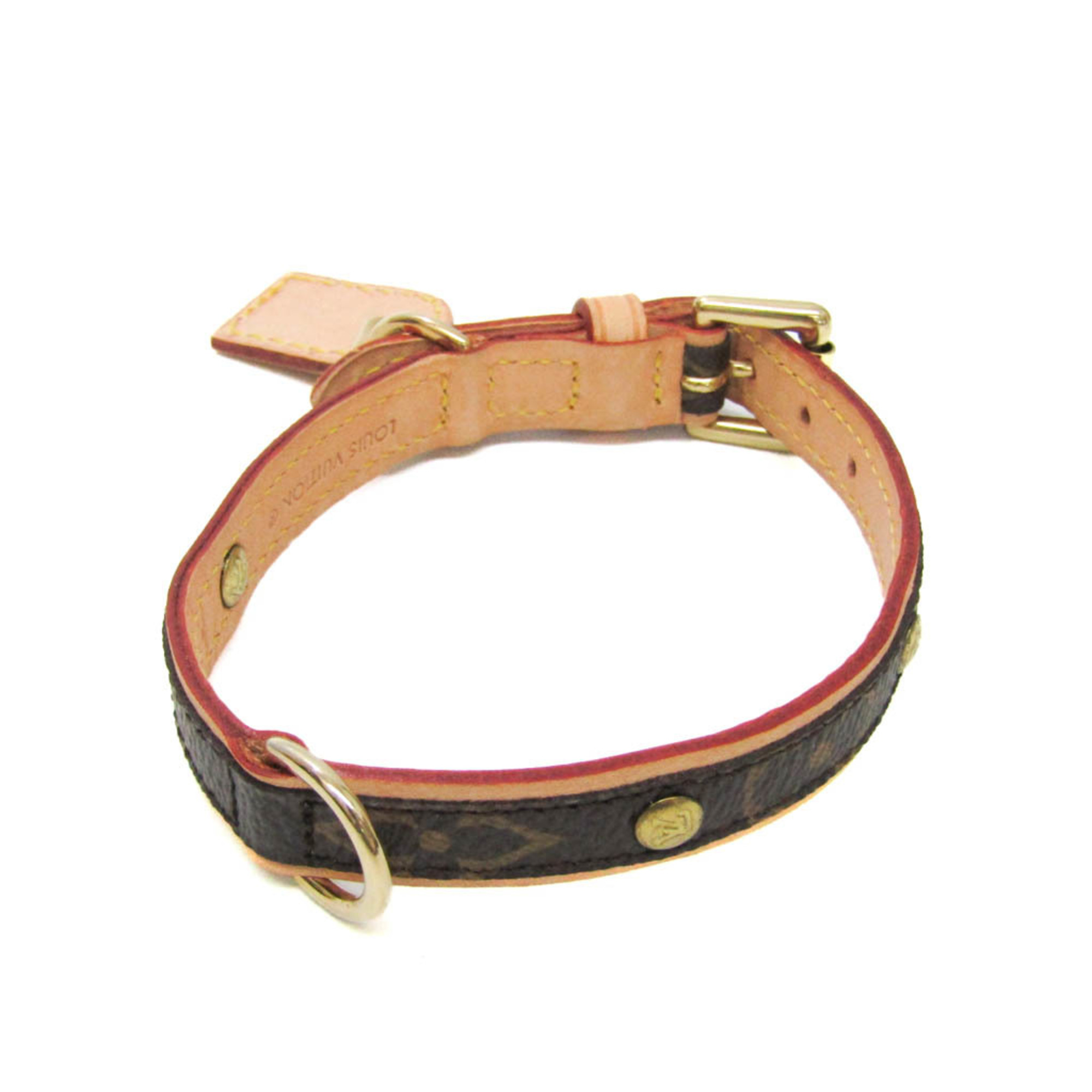 Louis Vuitton Monogram Dog Collar Monogram Collier Baxter PM M58072