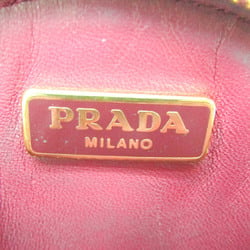 Prada Saffiano Women's Leather Pouch Pink