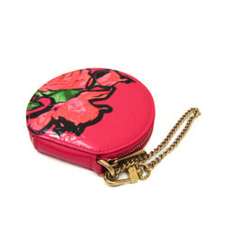 Louis Vuitton Vernis Rose Chapeau Coin Purse M93690 Women's Vernis Rose Coin Purse/coin Case Rose Pop