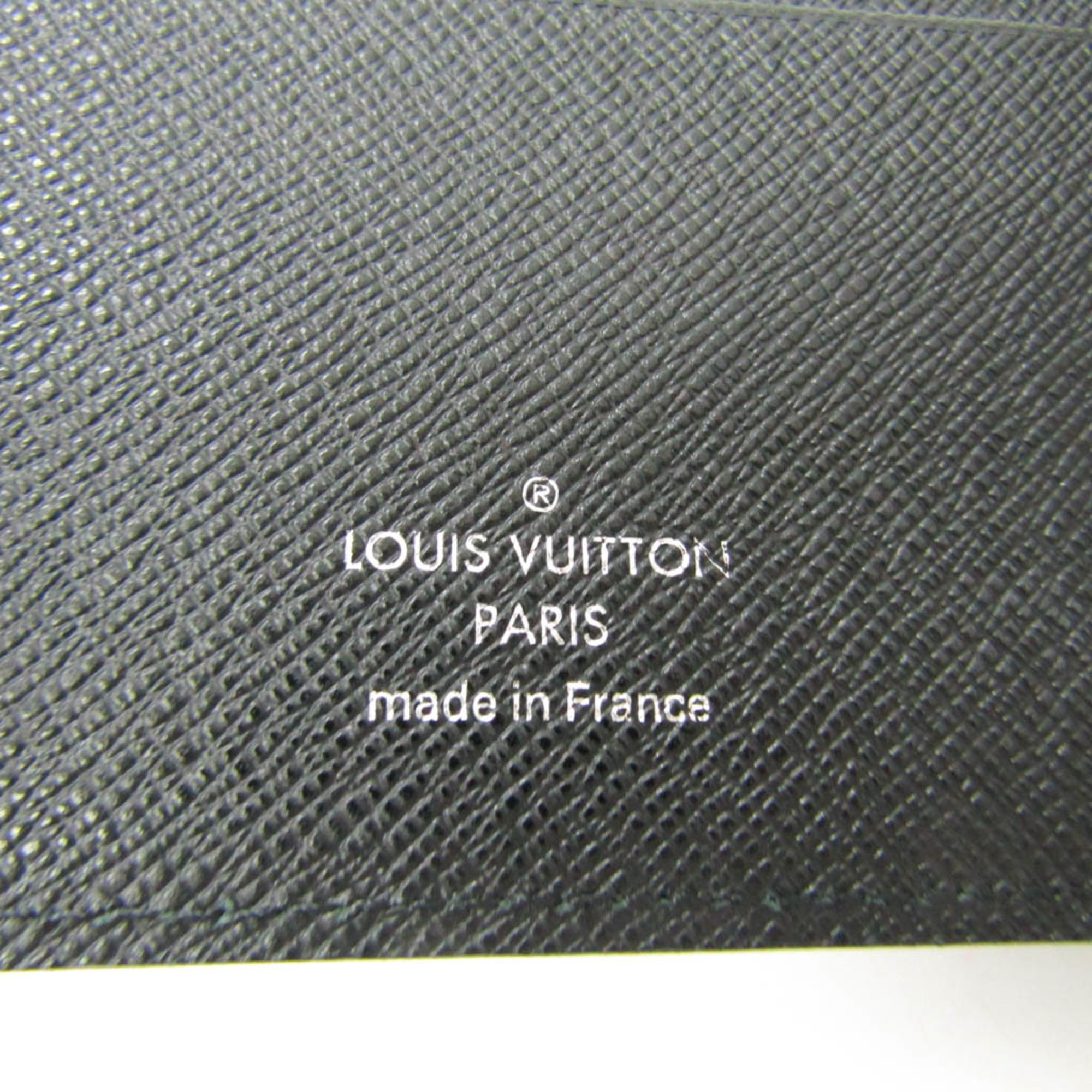 Louis Vuitton Epi Personal Size Planner Cover Noir Agenda MM R20202