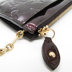 Louis Vuitton Monogram Vernis Pochette Clefs NM M93557 Women's Monogram Vernis Coin Purse/coin Case Amarante