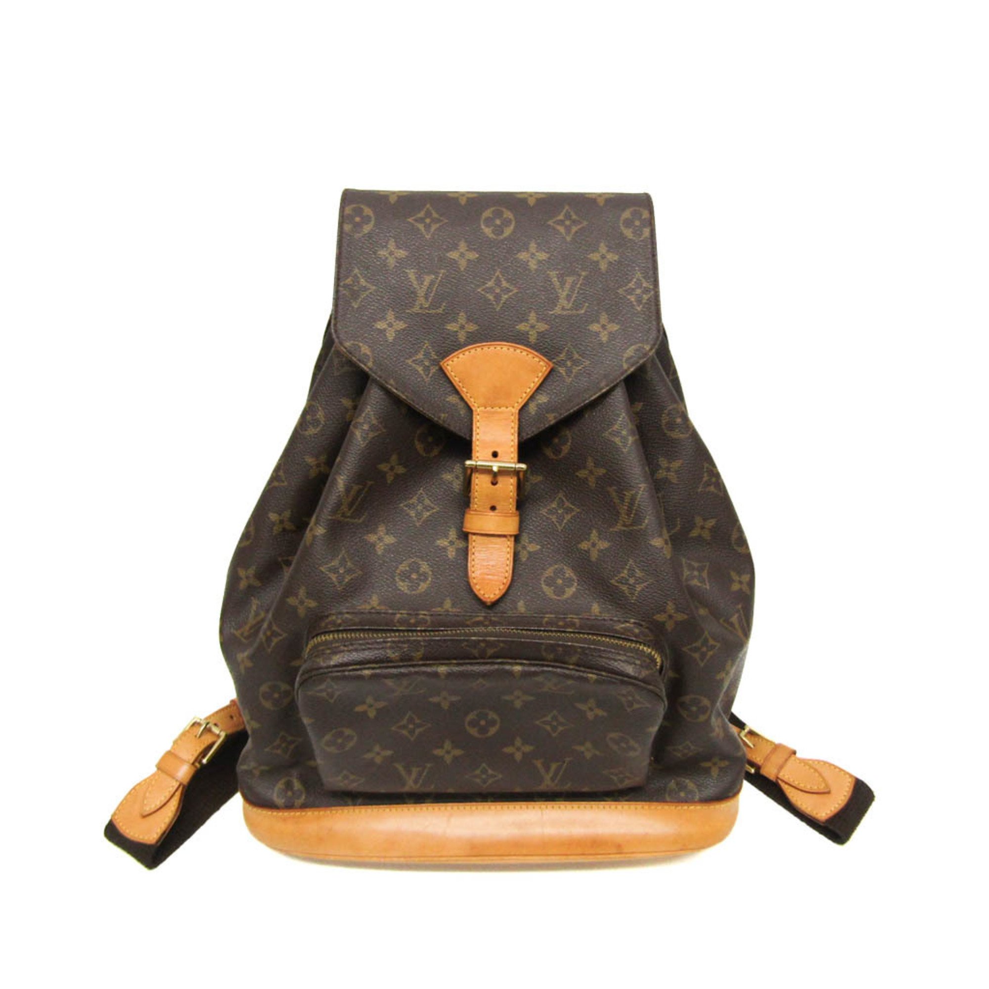 Louis Vuitton Monogram Montsouris GM M51135 Women's Backpack Monogram