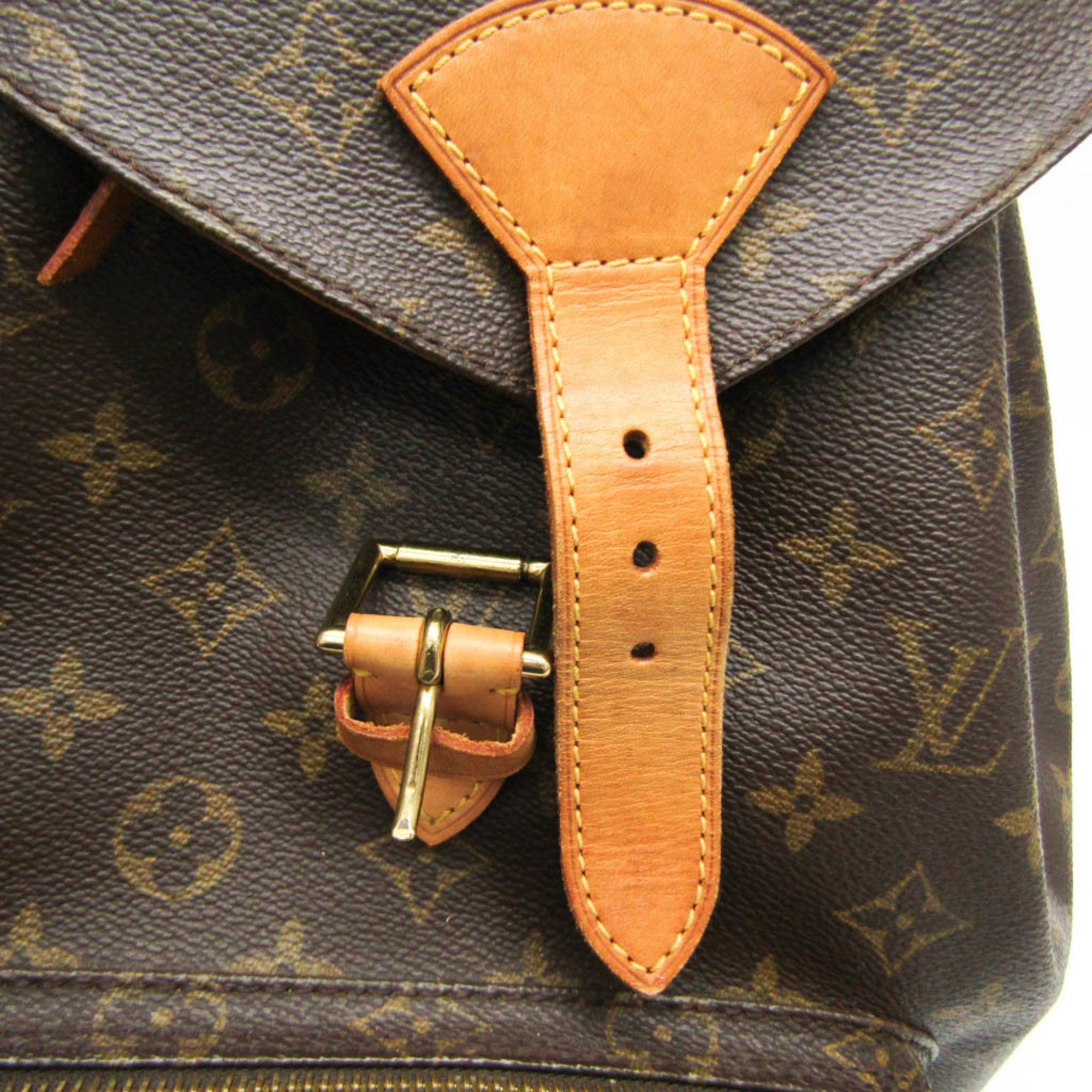 Louis Vuitton Monogram Montsouris GM M51135 Women's Backpack Monogram