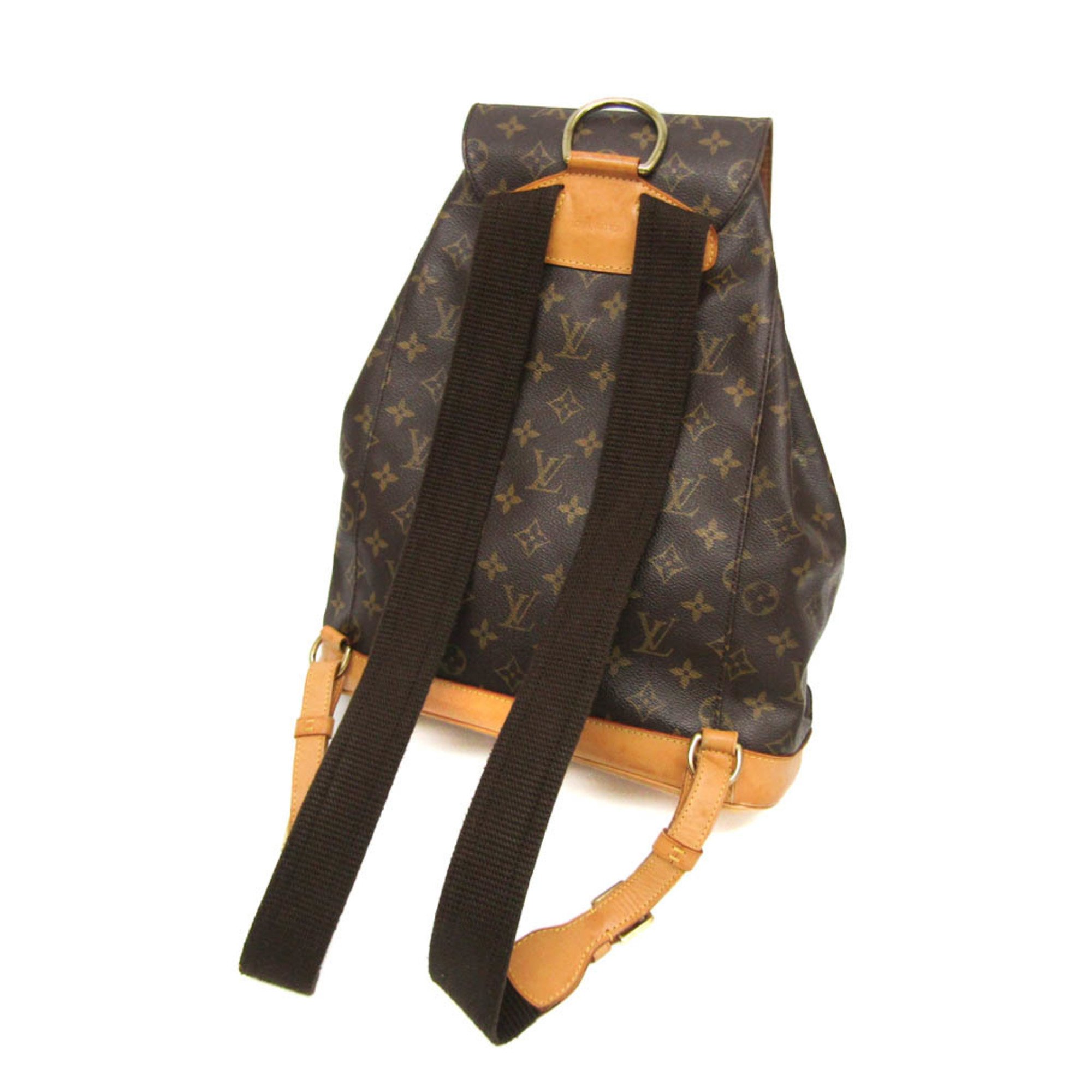 Louis Vuitton Monogram Montsouris GM M51135 Women's Backpack Monogram