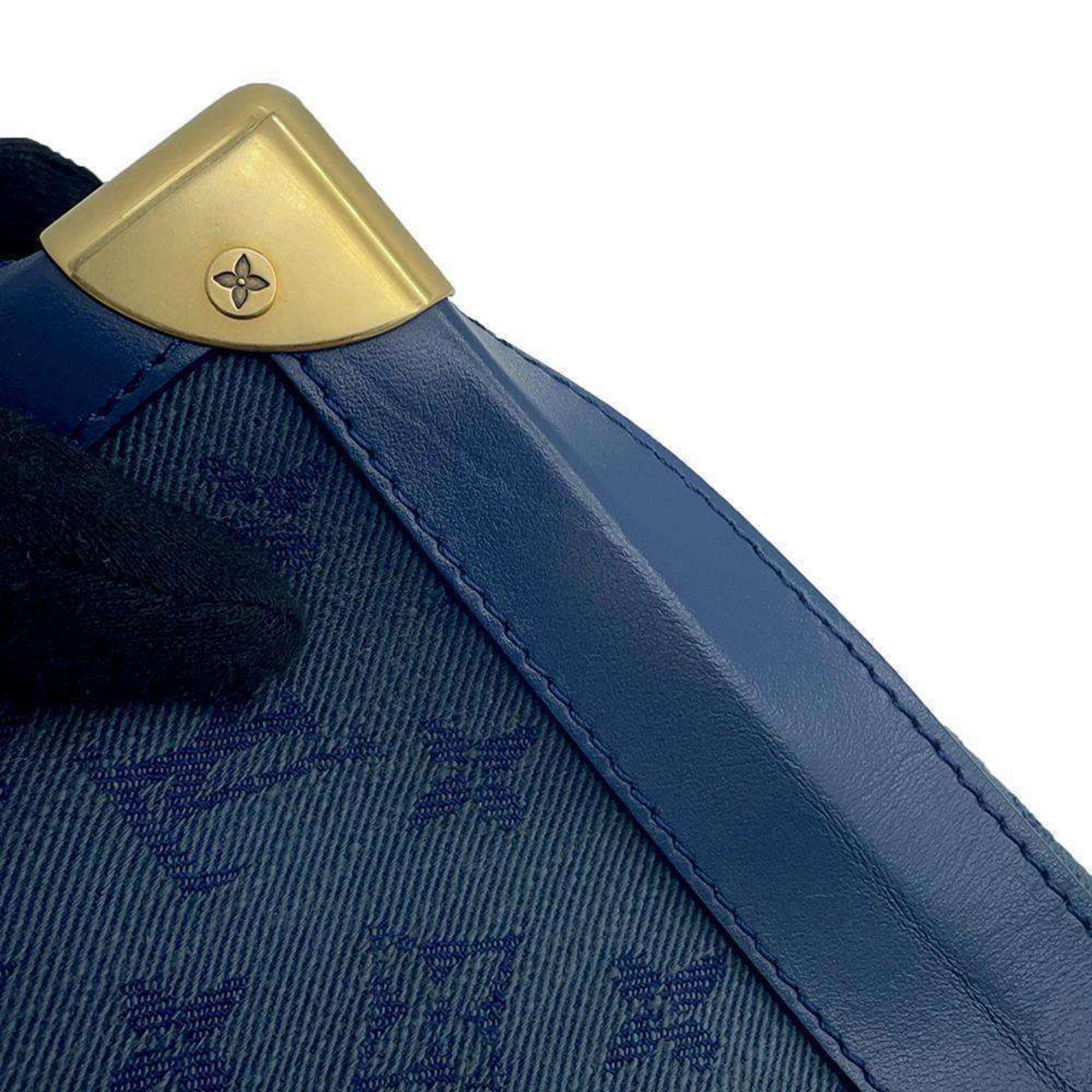 Louis Vuitton Shoulder Bag Monogram Denim Soft Trunk M44723 LOUIS VUITTON Bags