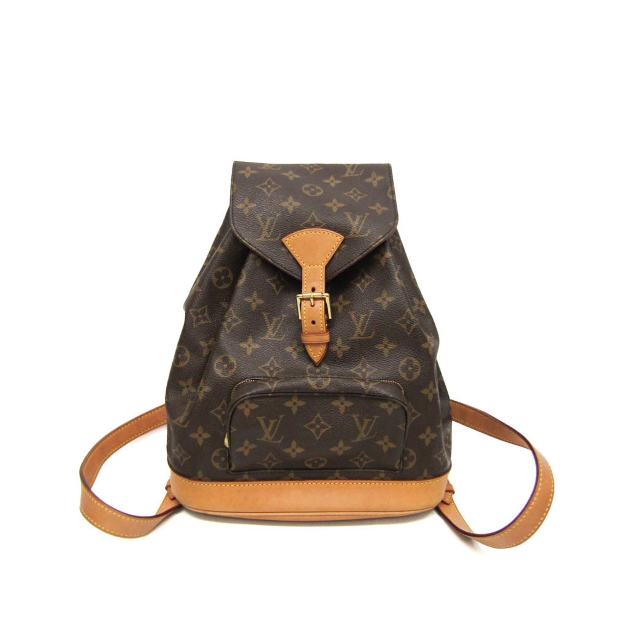 Louis Vuitton Monogram Montsouris MM M51136 Women's Backpack Monogram