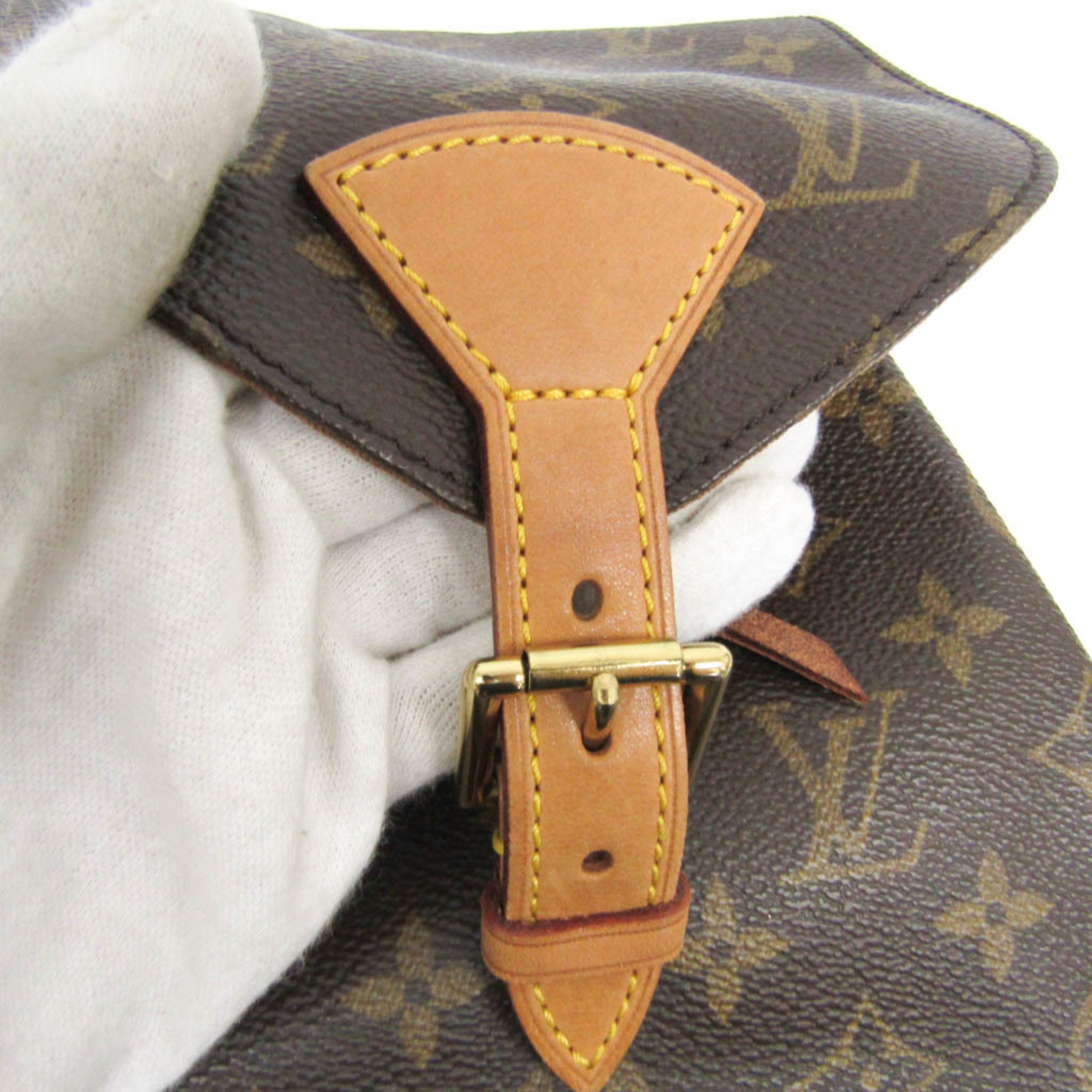 Louis Vuitton Monogram Montsouris MM M51136 Women's Backpack Monogram