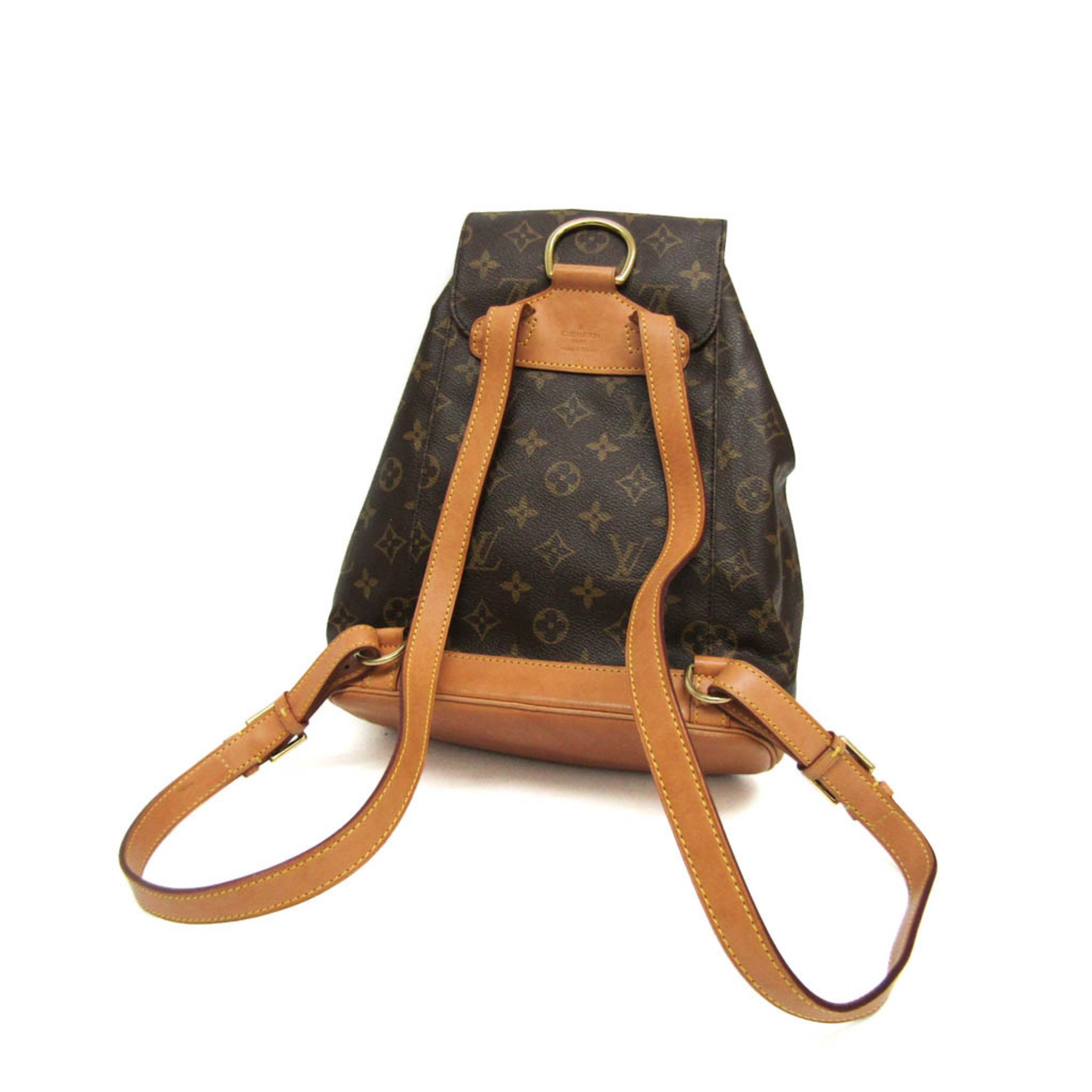 Louis Vuitton Monogram Montsouris MM M51136 Women's Backpack Monogram