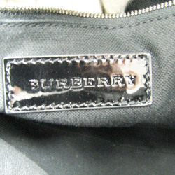 Burberry 10437 Women's Leather Tote Bag Black