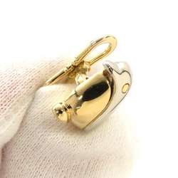 BVLGARI Cufflinks with Penguin Motif, K18YG Yellow Gold, K18WG White