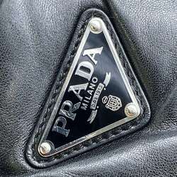 Prada handbag padded nappa leather 1BA384 PRADA bag 2way shoulder black