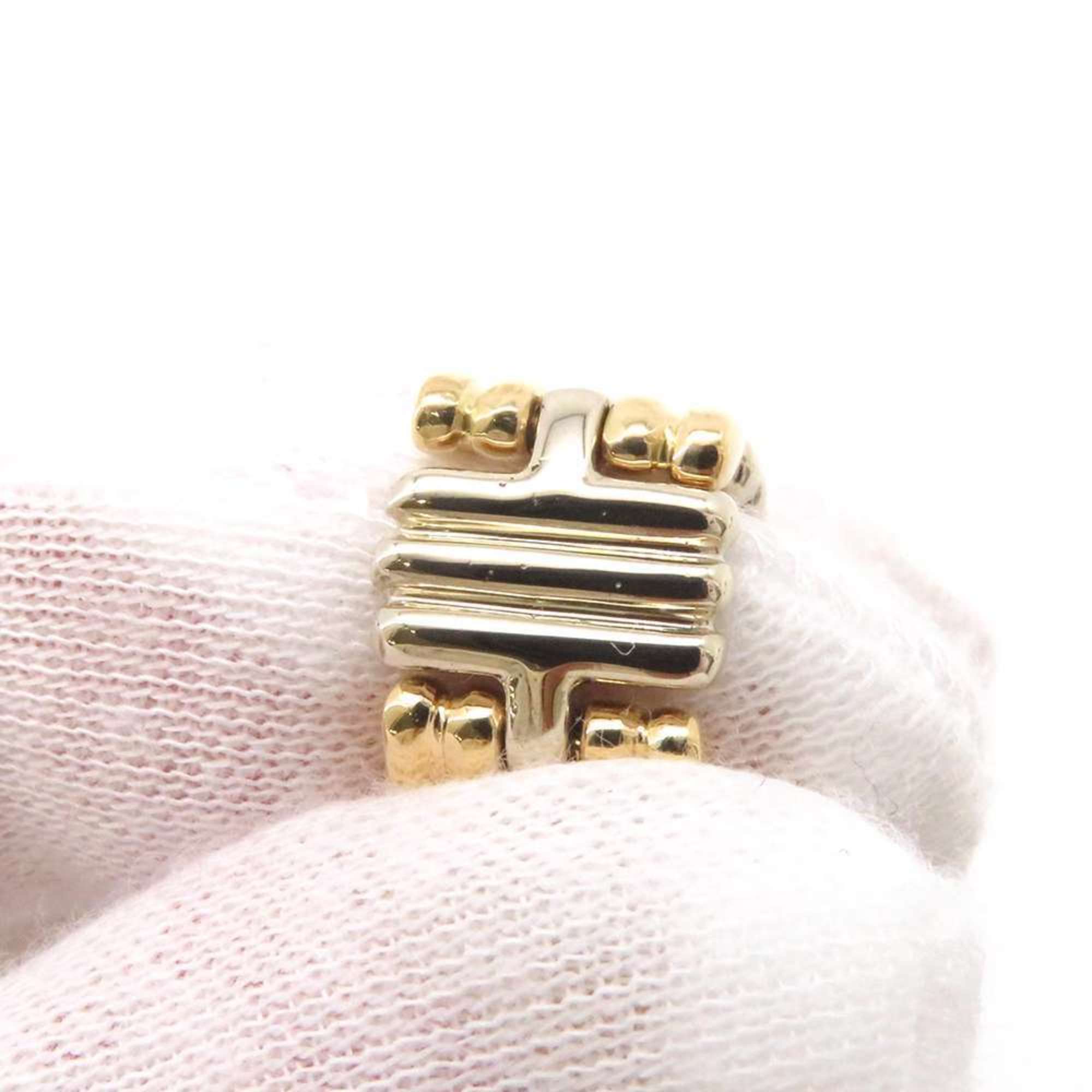 BVLGARI Ring K18YG Yellow Gold K18WG White Size 19