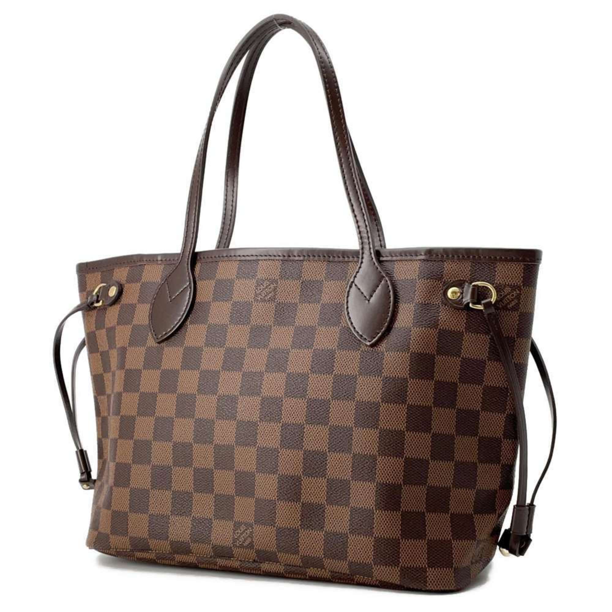 Louis Vuitton Tote Bag Damier Ebene Neverfull PM N51109 LOUIS VUITTON