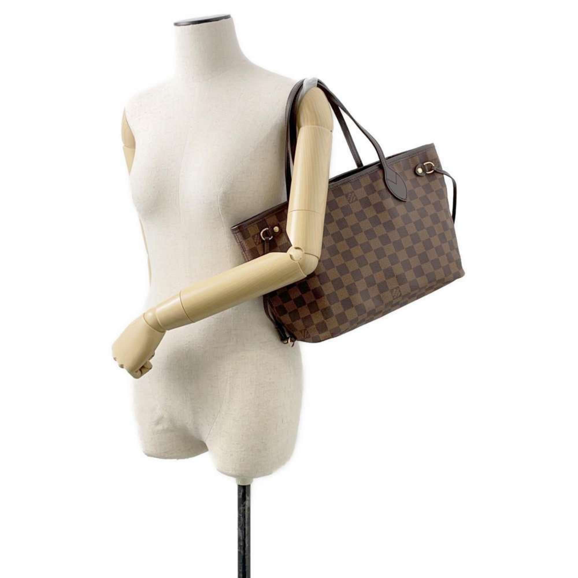 Louis Vuitton Tote Bag Damier Ebene Neverfull PM N51109 LOUIS VUITTON