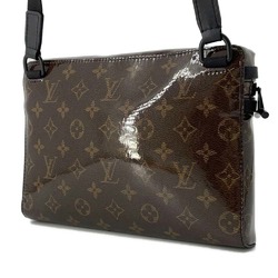 Louis Vuitton Shoulder Bag Monogram Glaze PM M43895 Black