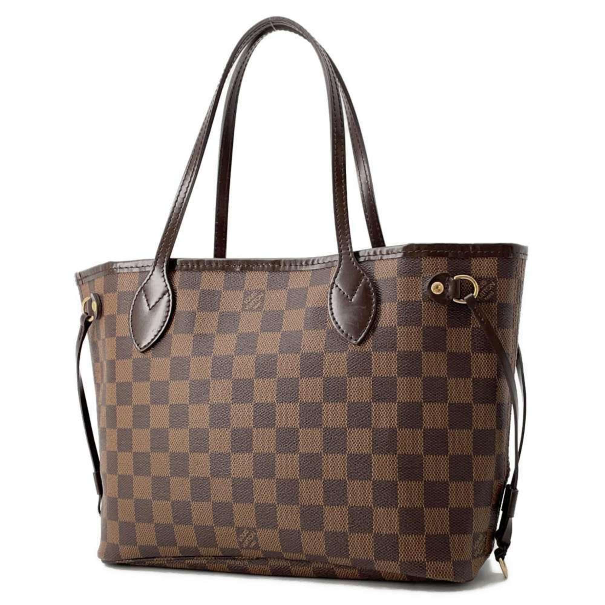 Louis Vuitton Tote Bag Damier Ebene Neverfull PM N51109 LOUIS VUITTON