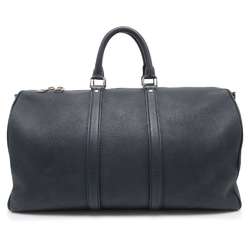 Louis Vuitton Boston Bag Calf Leather Keepall Bandouliere 45 M93191 LOUIS VUITTON Navy