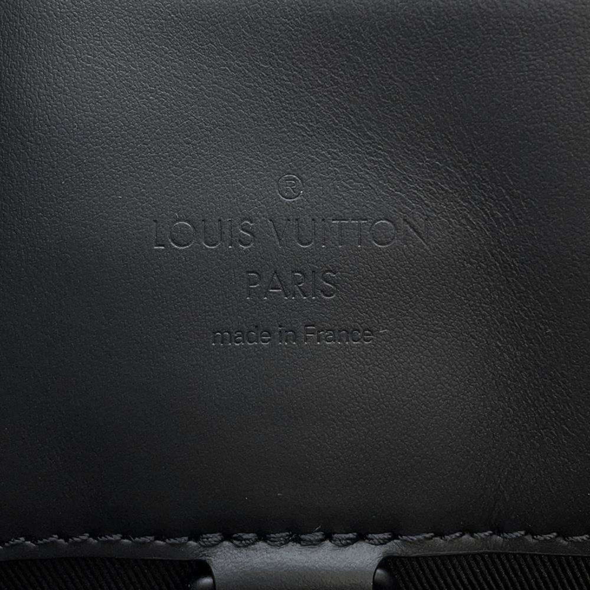 Louis Vuitton Shoulder Bag Monogram Eclipse Maxi Noe Sling M46693 Black