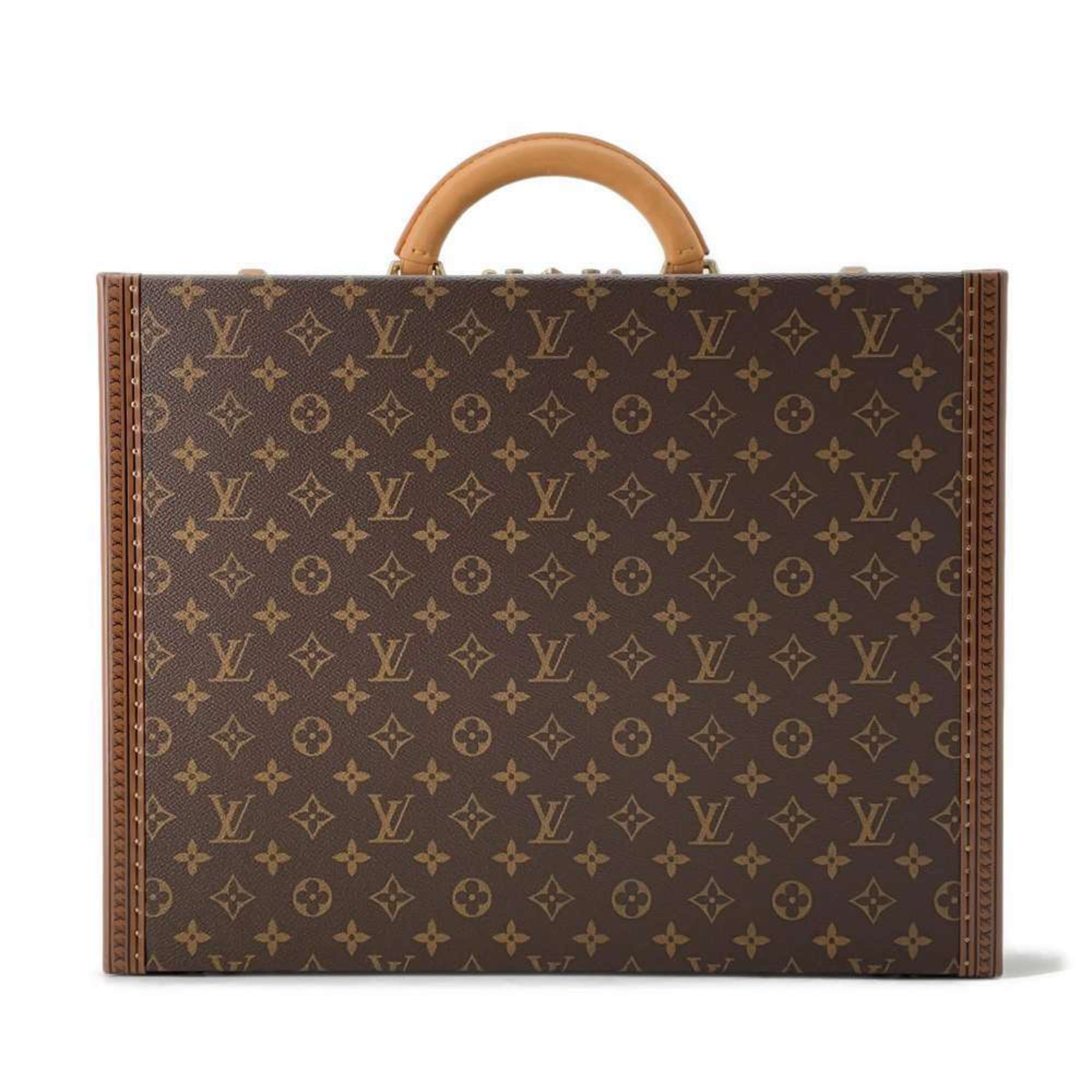 Louis Vuitton Trunk Case Monogram President Clasall M53012 Attache Bag