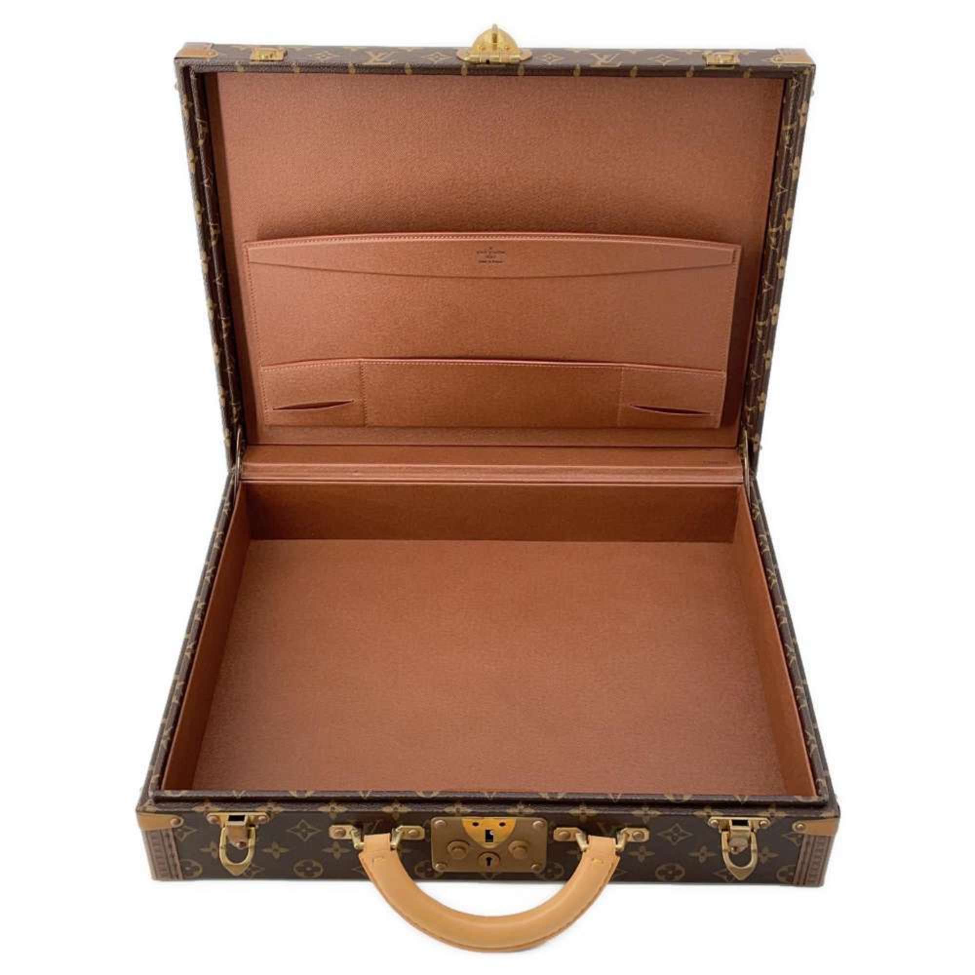 Louis Vuitton Trunk Case Monogram President Clasall M53012 Attache Bag