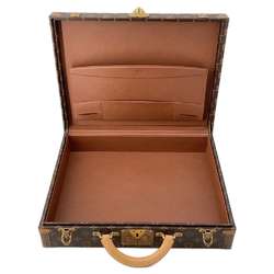 Louis Vuitton Trunk Case Monogram President Clasall M53012 Attache Bag