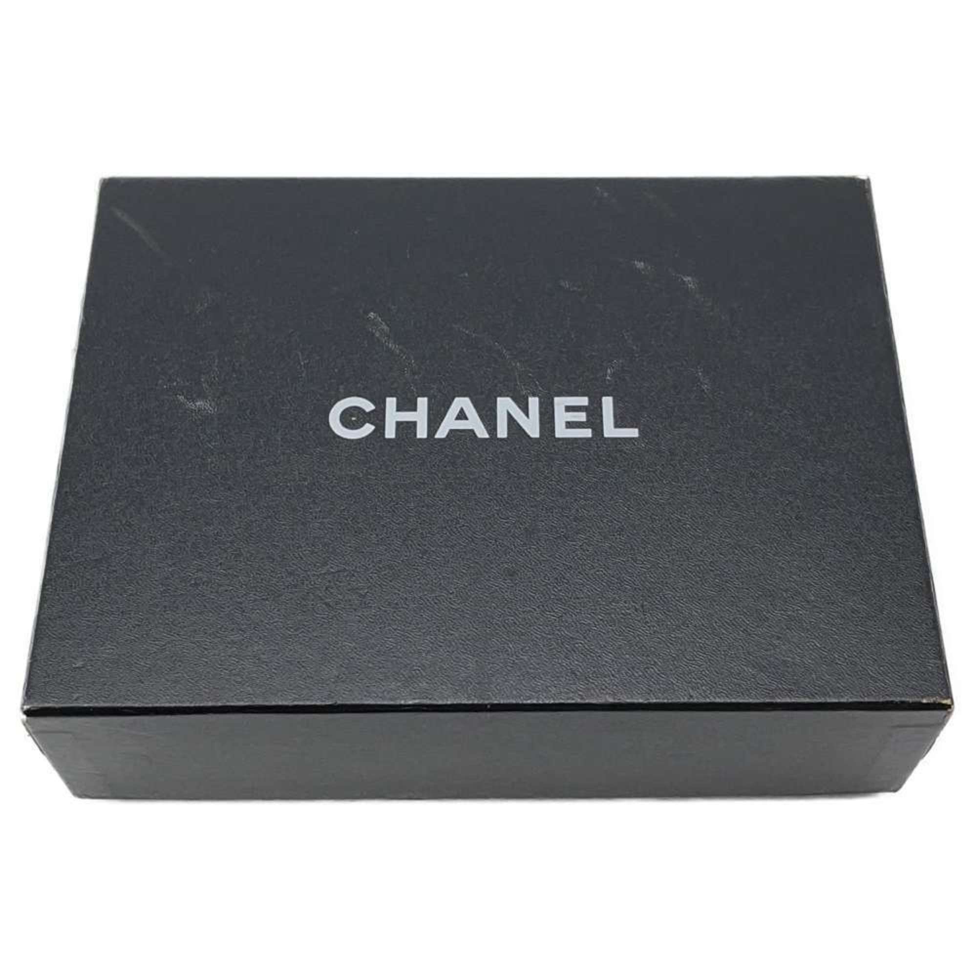 Chanel Chain Shoulder Bag La Pausa V Stitch Leather CHANEL Black