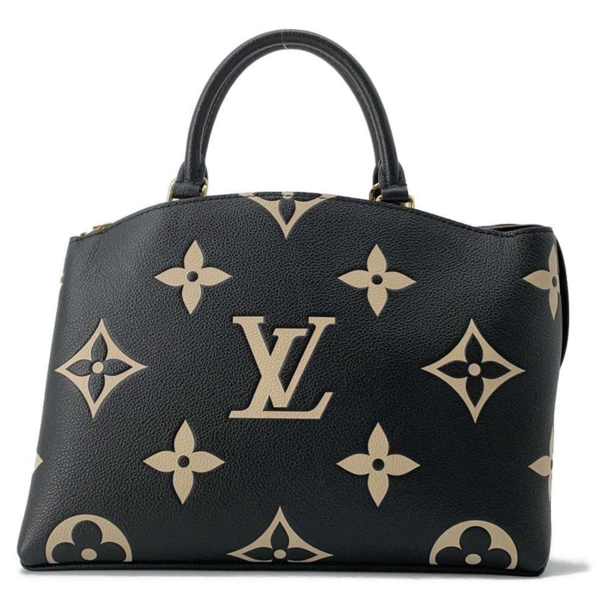 Louis Vuitton Handbag Monogram Empreinte Petit Palais PM M58913 LOUIS VUITTON Black Bicolor