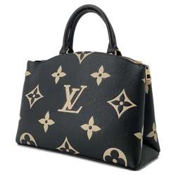 Louis Vuitton Handbag Monogram Empreinte Petit Palais PM M58913 LOUIS VUITTON Black Bicolor