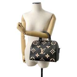 Louis Vuitton Handbag Monogram Empreinte Speedy Bandouliere 25 M58947 2way Shoulder Bag Black