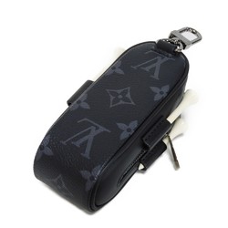 Louis Vuitton LOUIS VUITTON Pouch Set Golf Andrews Tea RFID IC Chip Monogram Eclipse Noir GI0344 Men's