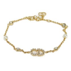 Christian Dior Dior Bracelet CLAIR D LUNE Crystal Rhinestone Resin Pearl CD B0668CDLCY_D301 Women's