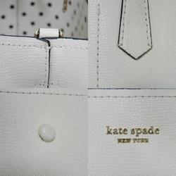 Kate Spade Tote Bag Molly Cabana Dot Pop Medium Satchel Metal Ivory PXRUB257 Women's