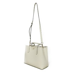 Kate Spade Tote Bag Molly Cabana Dot Pop Medium Satchel Metal Ivory PXRUB257 Women's