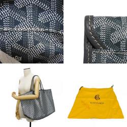 GOYARD Tote Bag Saint Louis GM Toile Large Shoulder Pouch Herringbone Gray STLOUIGMLTY51CL51P Men's Women's