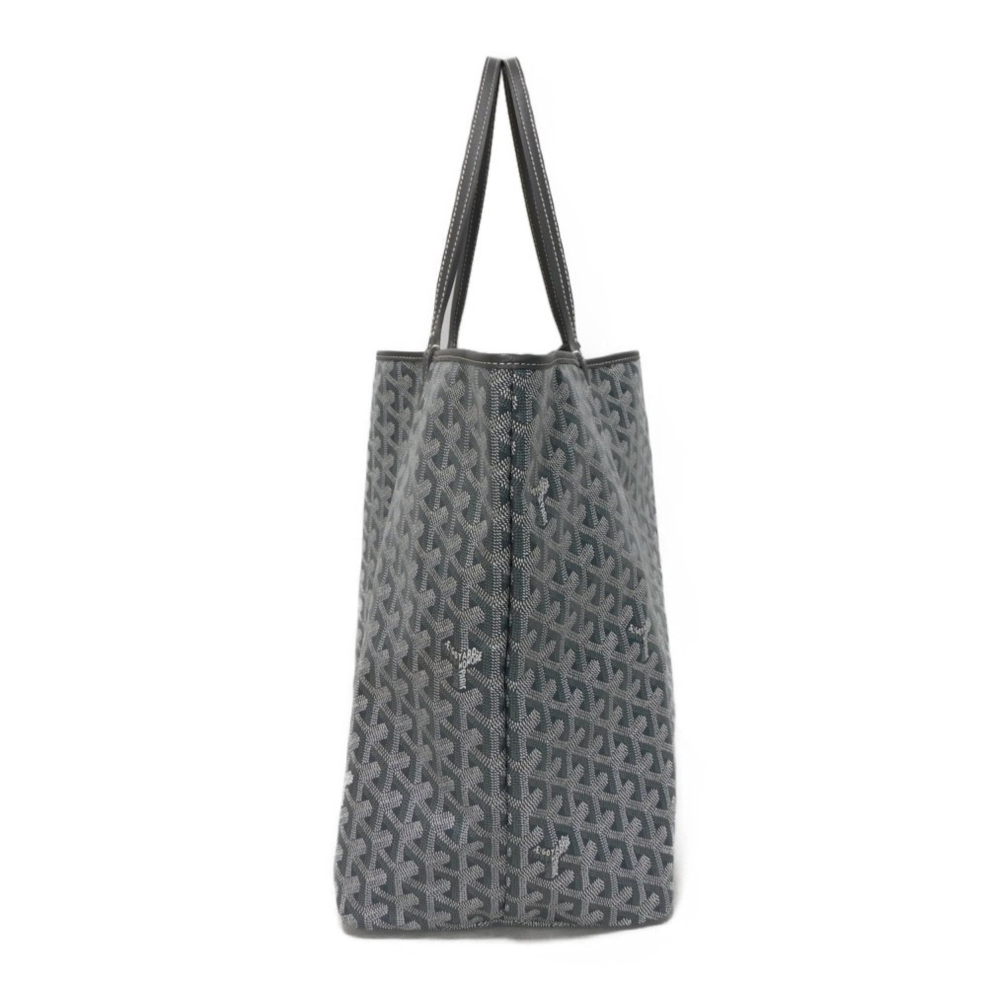 GOYARD Tote Bag Saint Louis GM Toile Large Shoulder Pouch Herringbone Gray STLOUIGMLTY51CL51P Men's Women's