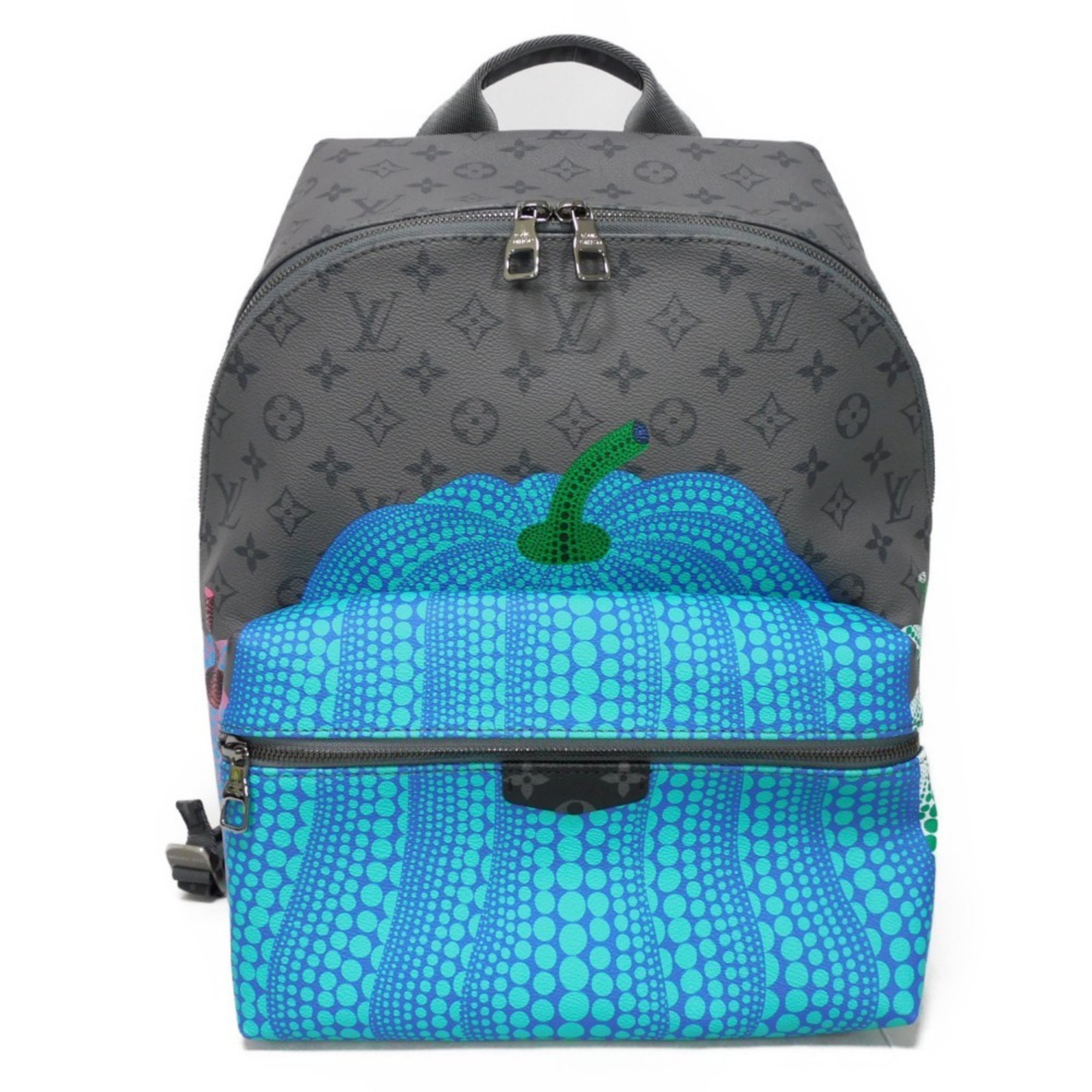 Louis Vuitton LOUIS VUITTON Backpack LV x YK Discovery Yayoi Kusama RFID Monogram Eclipse Reverse M46440 Men's