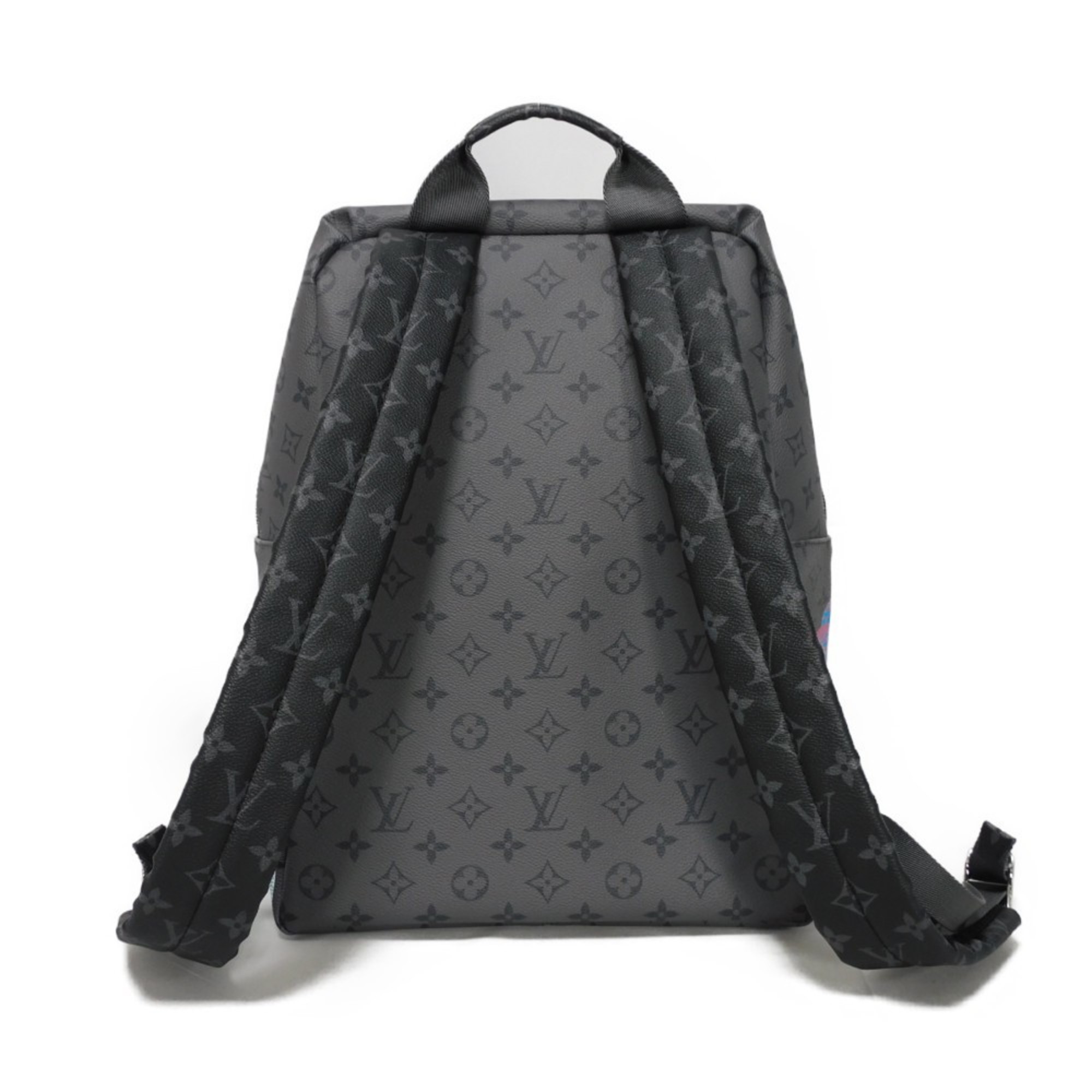 Louis Vuitton LOUIS VUITTON Backpack LV x YK Discovery Yayoi Kusama RFID Monogram Eclipse Reverse M46440 Men's