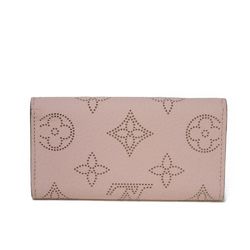 Louis Vuitton LOUIS VUITTON Key Case Multicle 4 Perforation Pink 4-Row RFID Monogram Mahina Rose Jasmine M82760 Women's